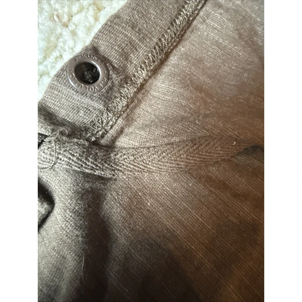 Rusty Brown Zip Sweatshirt Hoodie Men's Medium Without‎ Ear Buds